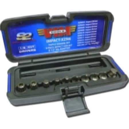 Vim Tools VIM Tools VIM-IMPACT-XZN6 XZN Driver Set - 10 Piece VIM-IMPACT-XZN6
